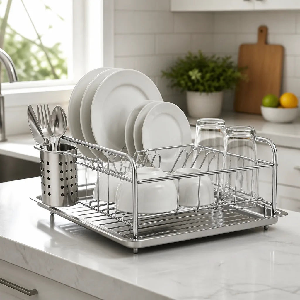 egouttoir-vaisselle-inox-cuisine-rangement-moderne