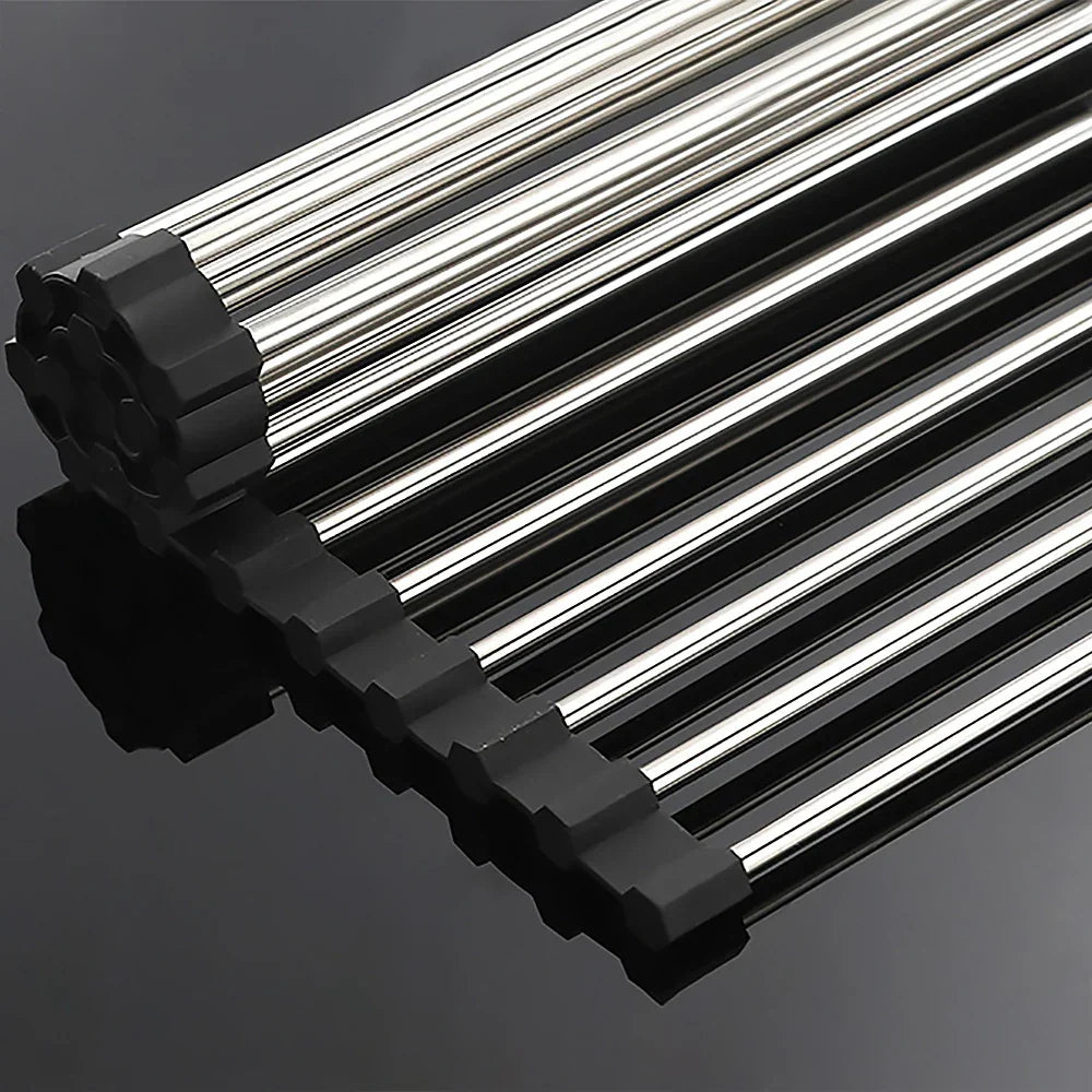 Egouttoir Vaisselle Pliable Inox