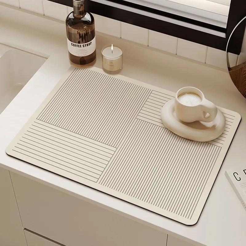 Tapis Egouttoir Diatomite