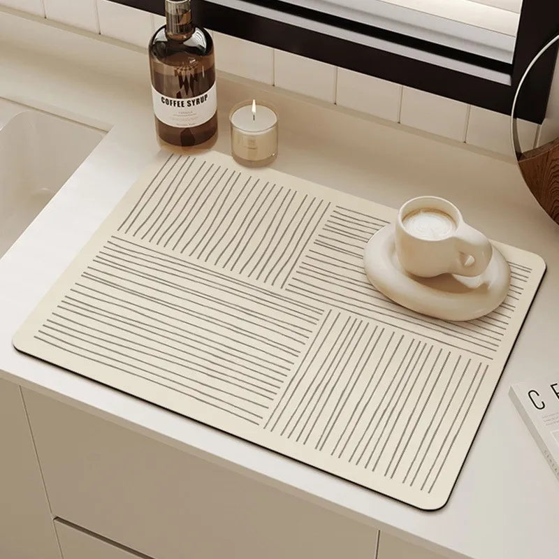 Tapis Egouttoir Diatomite