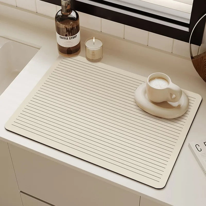 Tapis Egouttoir Diatomite
