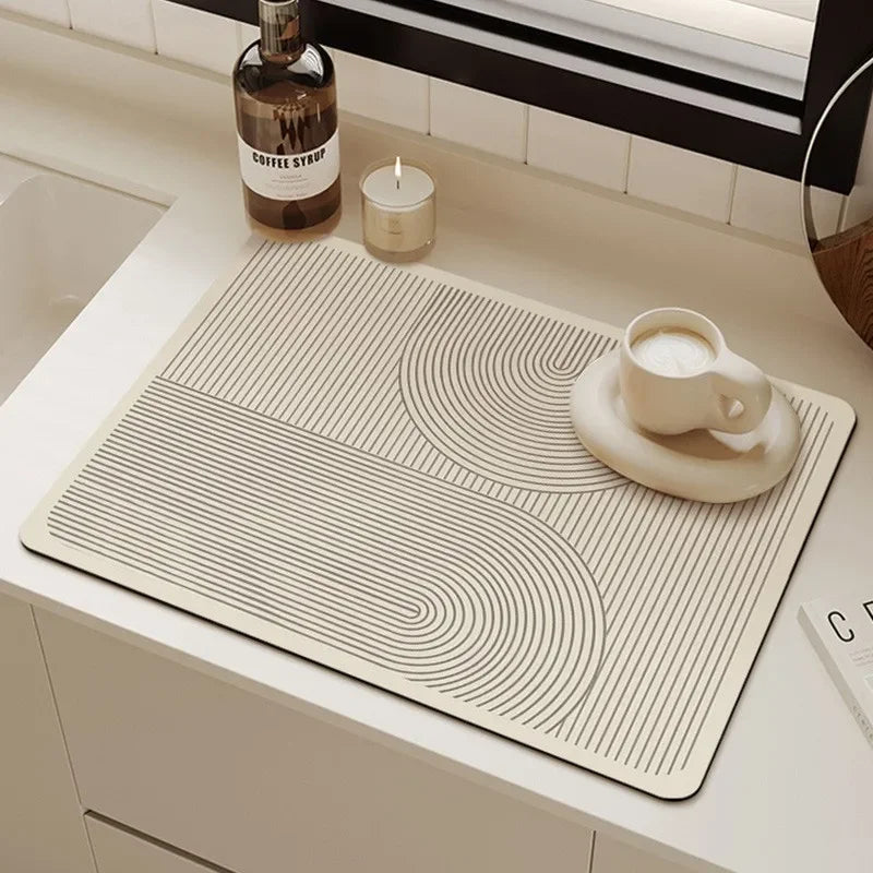 Tapis Egouttoir Diatomite