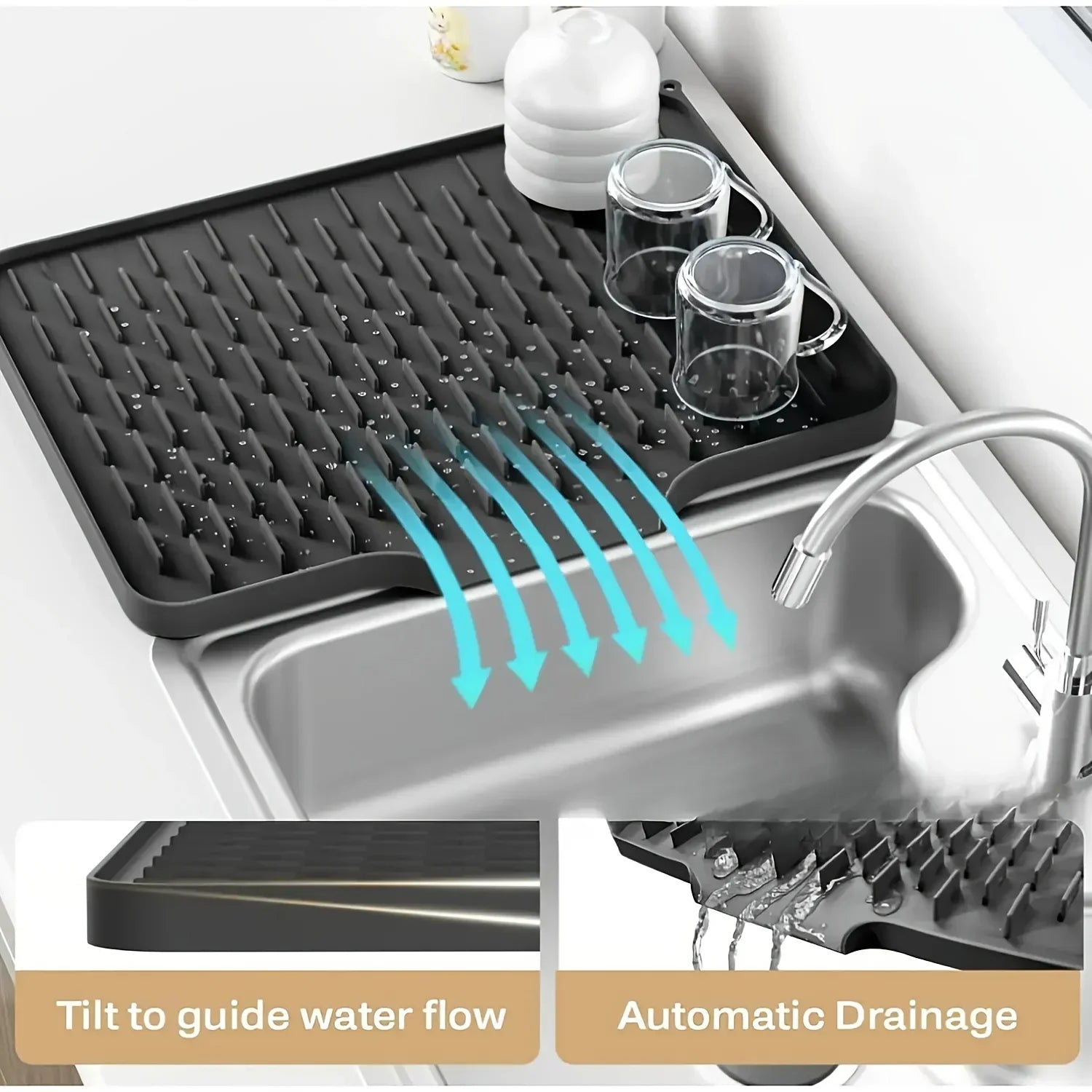 Tapis Egouttoir Silicone