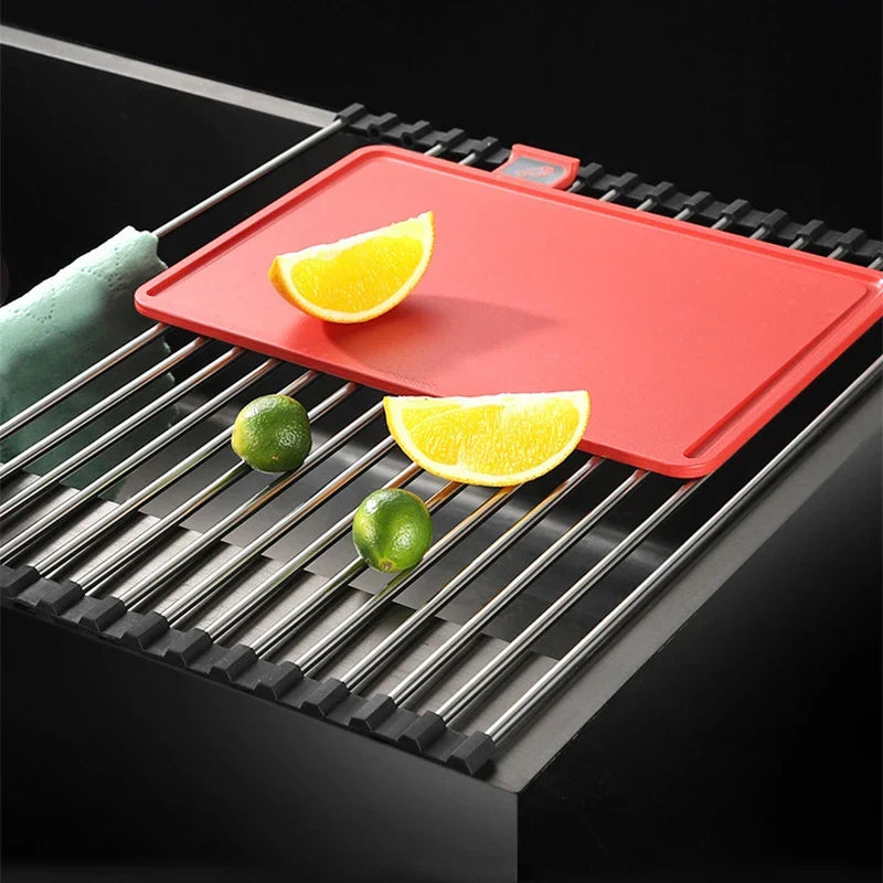Egouttoir Vaisselle Pliable Inox