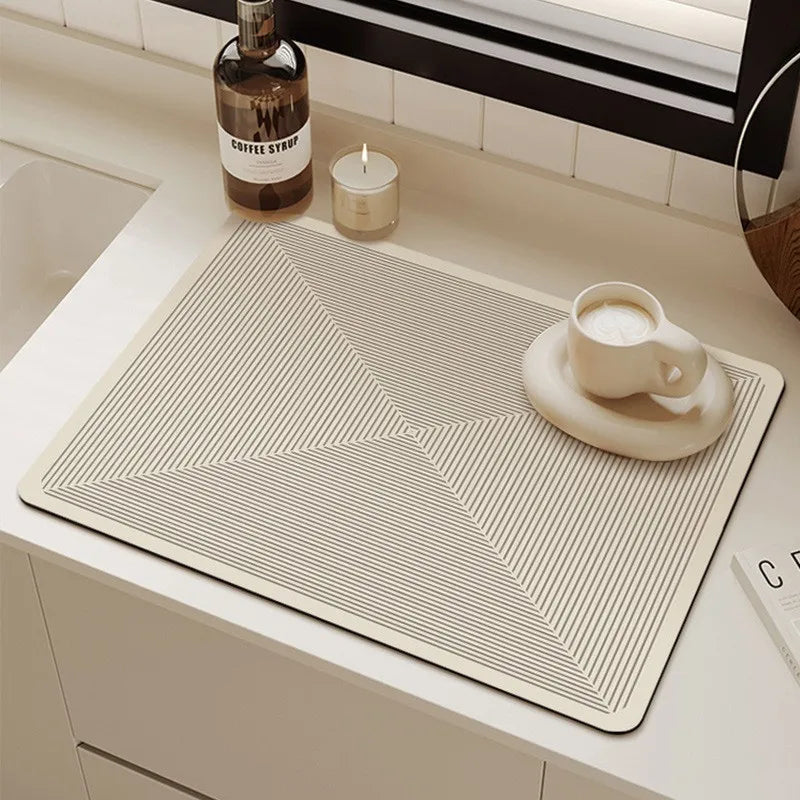 Tapis Egouttoir Diatomite