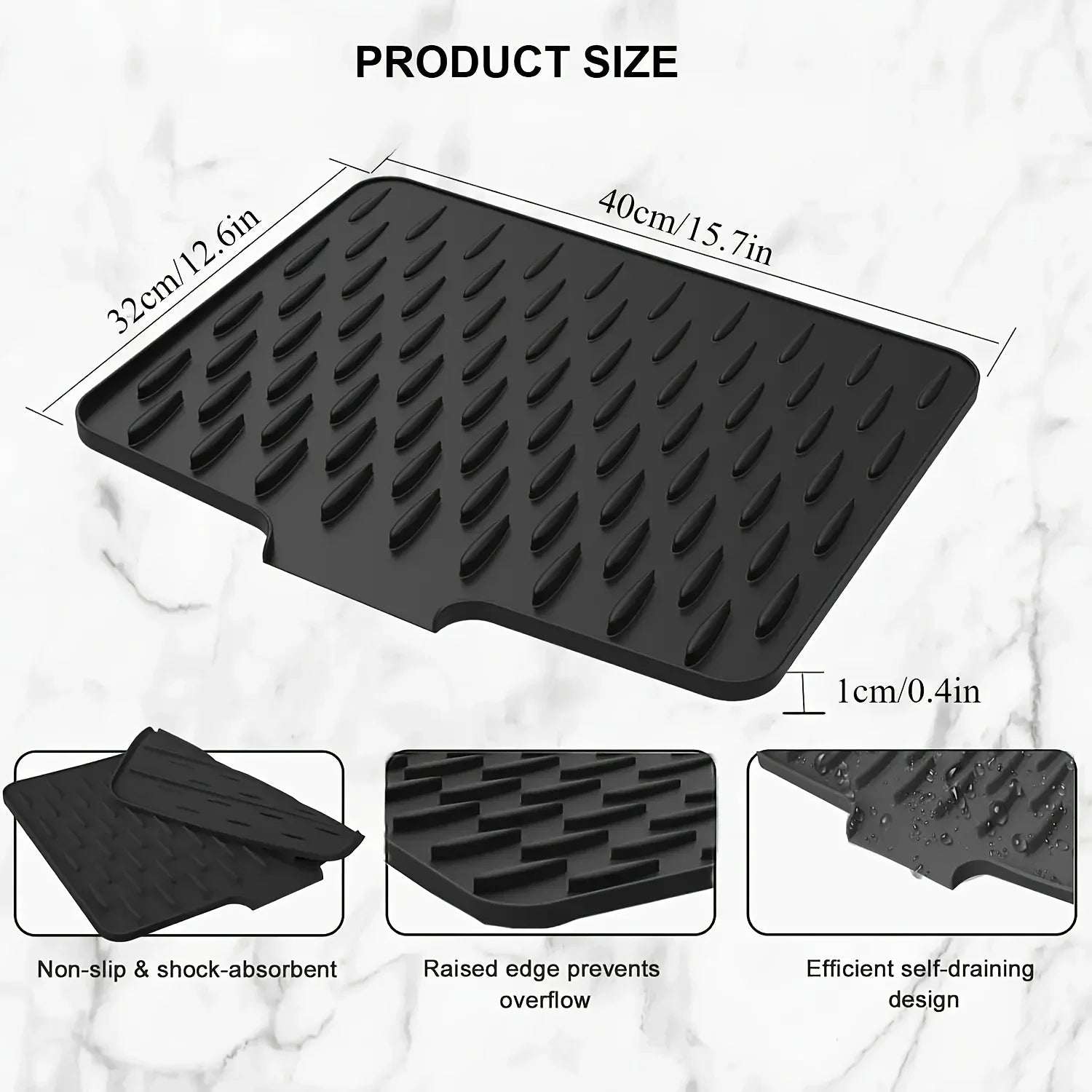 Tapis Egouttoir Silicone