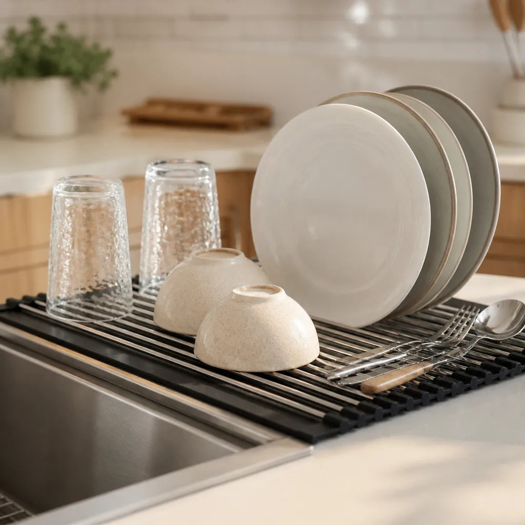 egouttoir-vaisselle-pliable-inox
