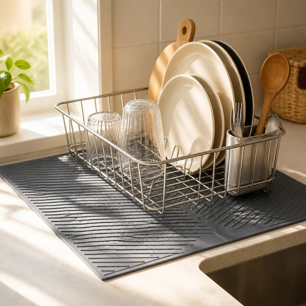 tapis-absorbant-egouttoir-vaisselle